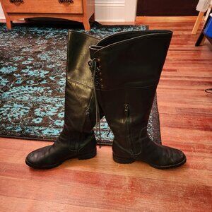 Cole Haan Nike Air Waterproof Knee-High Leather Boots